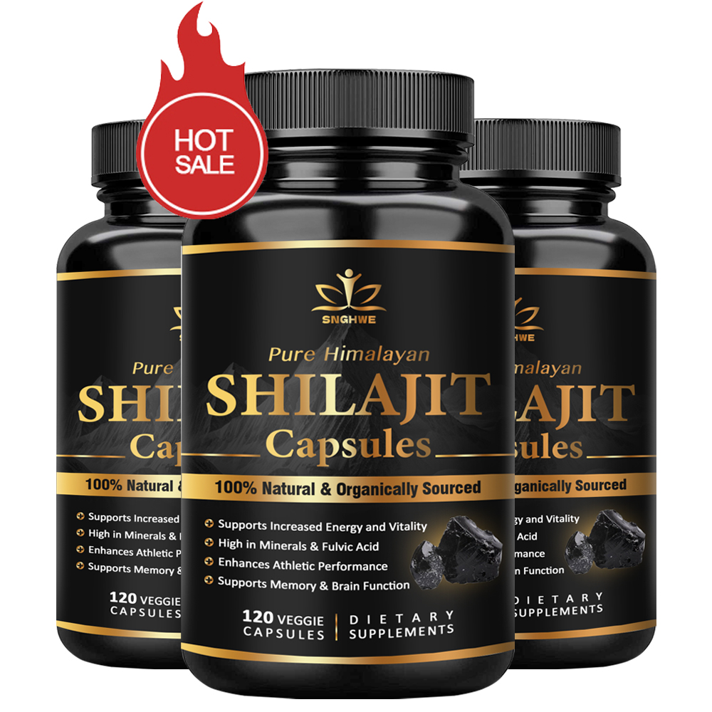 Shilajit Resin Pure - Himalaya Shilajit Capsule Original High in