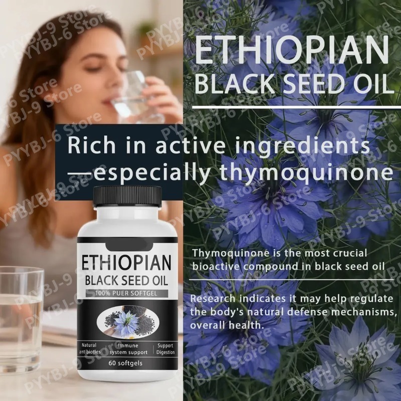 Ethiopian Black Seed Oil Softg - Shilajit Resin Pure ulasan dan harga
