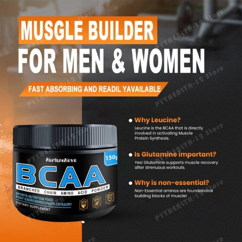 BCAA Powder 150g Branched Chai - Collagen Peptide Powder ulasan dan harga