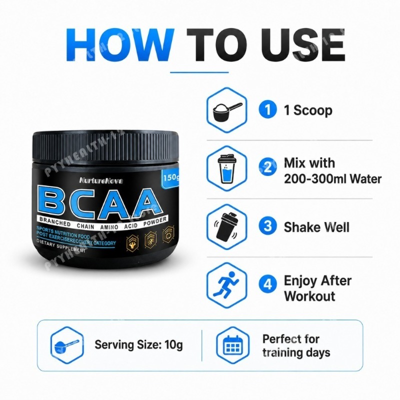 BCAA Powder 150g Branched Chai - Collagen Peptide Powder ulasan dan harga