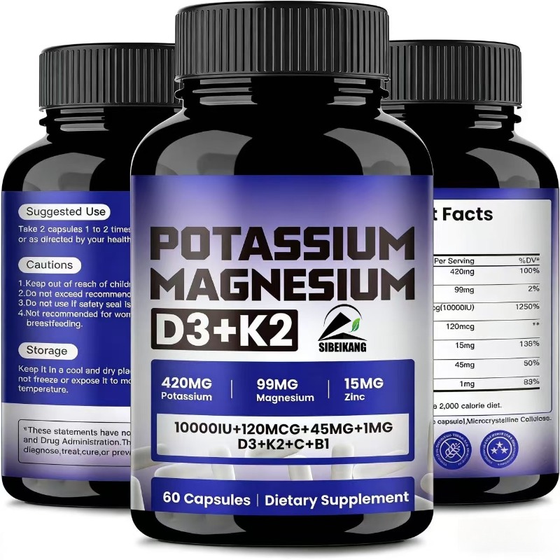 Potassium magnesium zinc capsu - Vitamin D3 K2 Drop ulasan dan harga