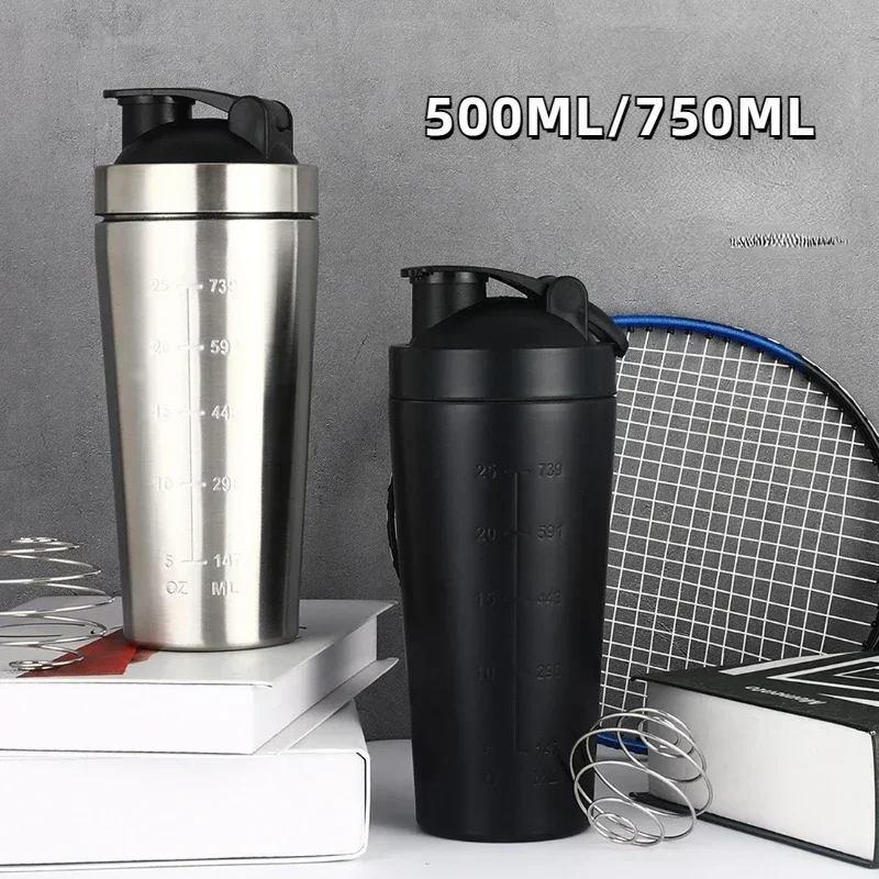 Stainless Steel Protein Shaker - Nutrition Sports Fitness ulasan dan harga