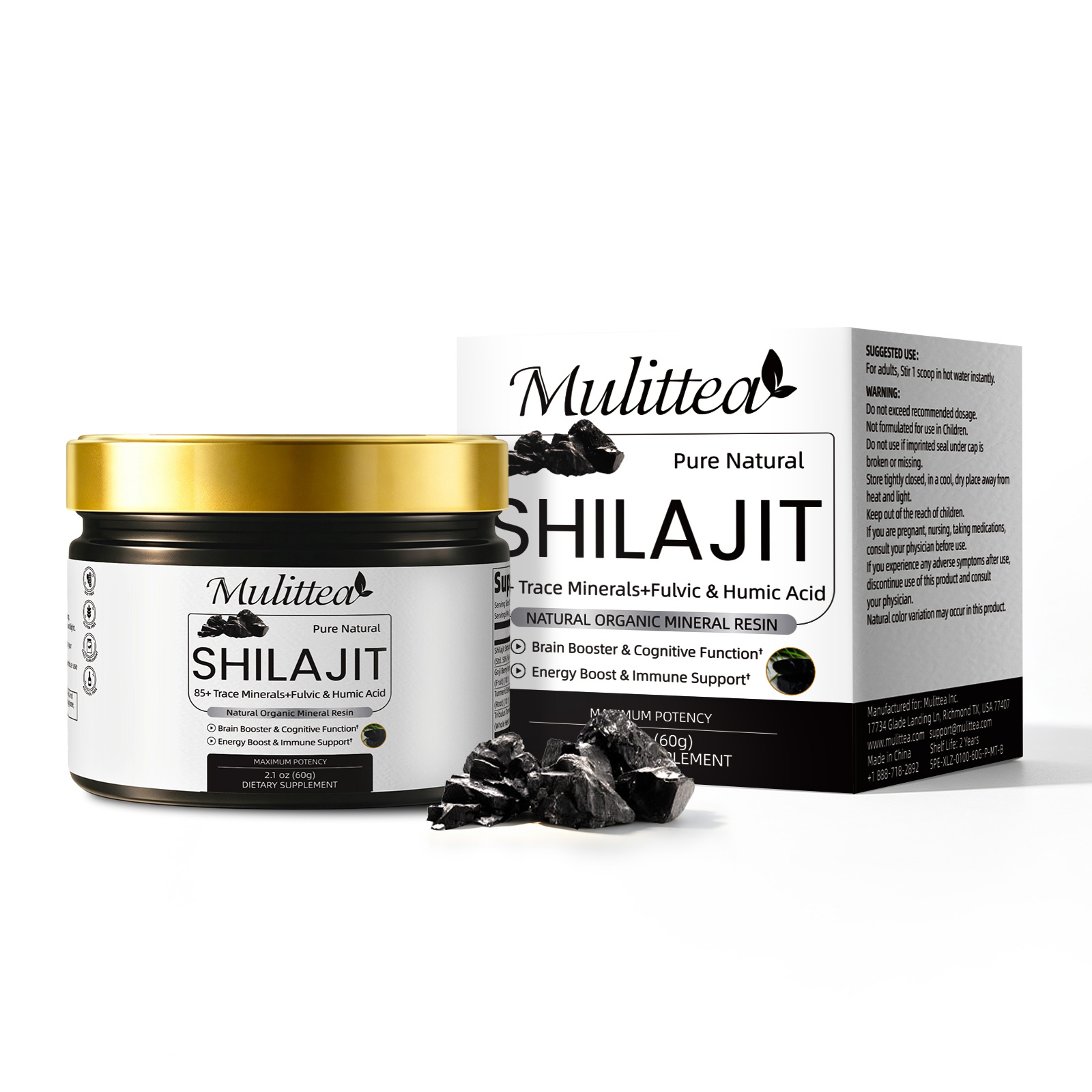 Mulittea High Purity Original  - Shilajit Resin Pure ulasan dan harga