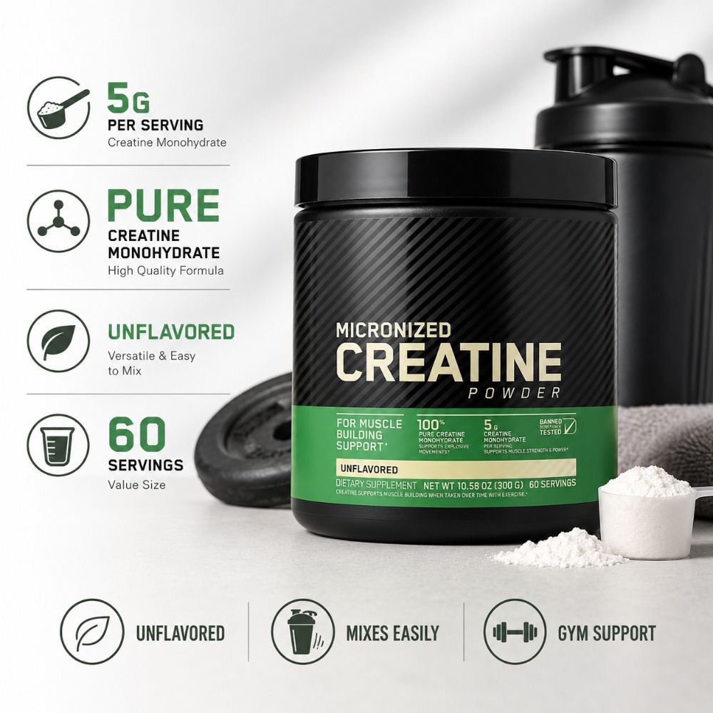 Creatine Monohydrate Powder 30 - Nutrition Sports Fitness ulasan dan harga