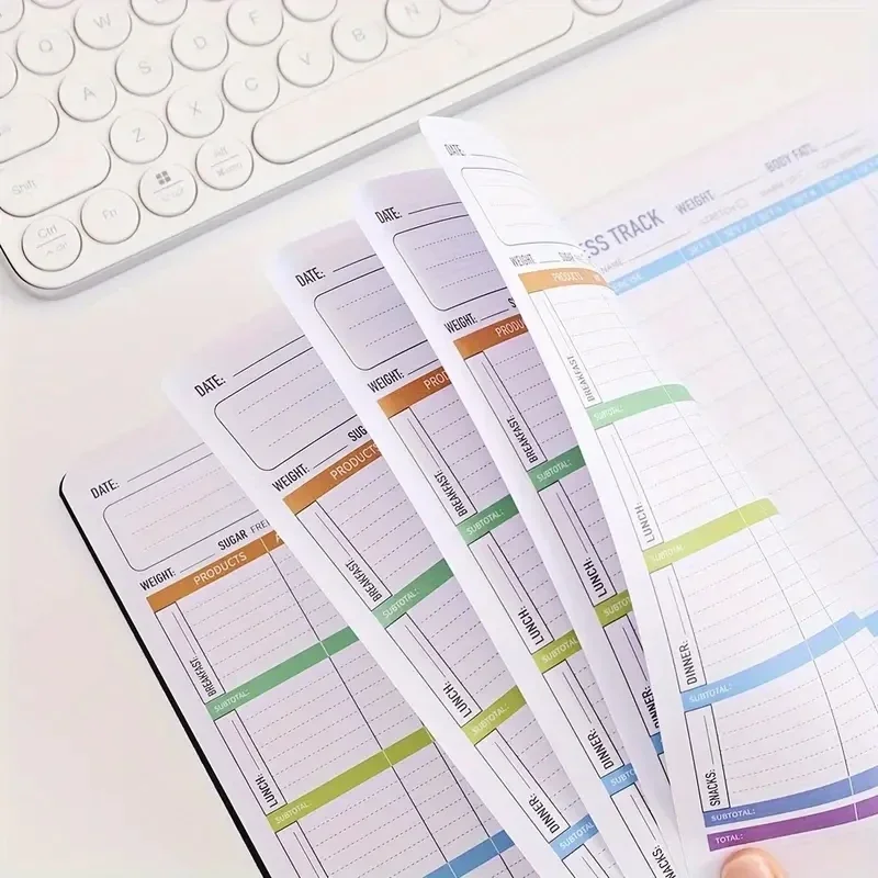 Spiral Notebook Daily Exercise - Fitness Nutrition Journal ulasan dan harga