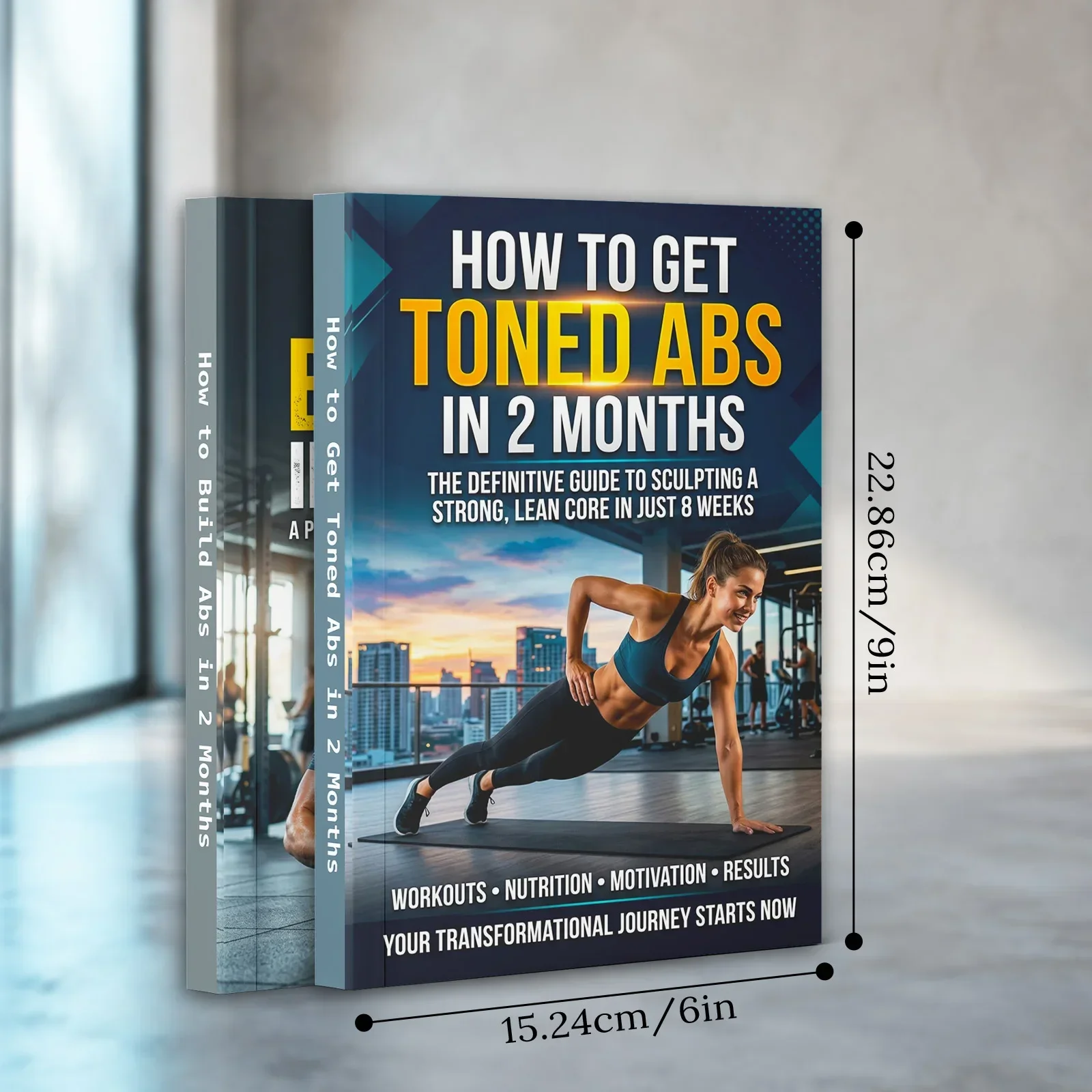 2-Book Abs Training Guide Set  - Fitness With Nutrition ulasan dan harga