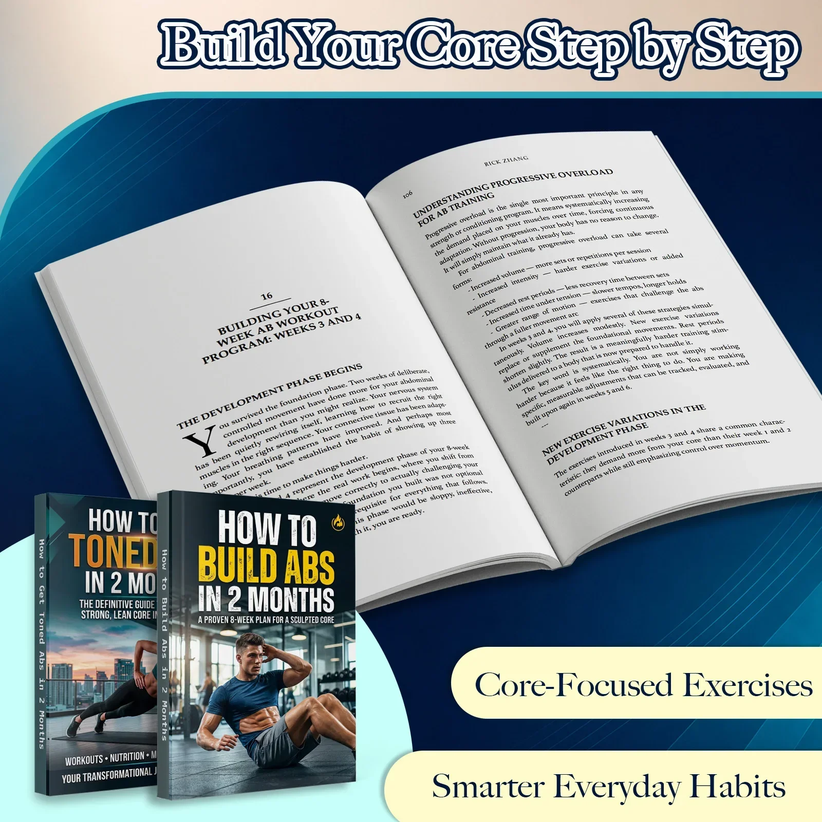 2-Book Abs Training Guide Set  - Fitness With Nutrition ulasan dan harga
