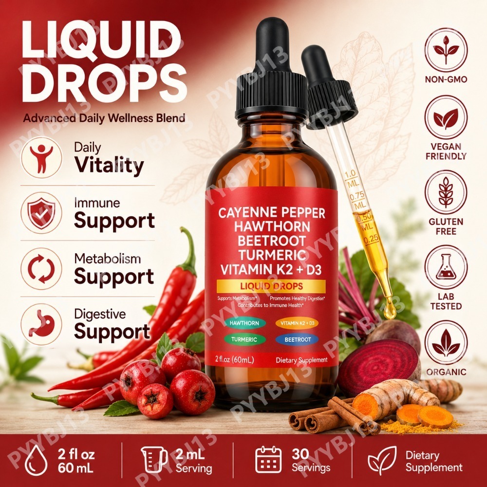 Pepper Drops 60ml Supports Met - Vitamin D3 K2 Drop ulasan dan harga