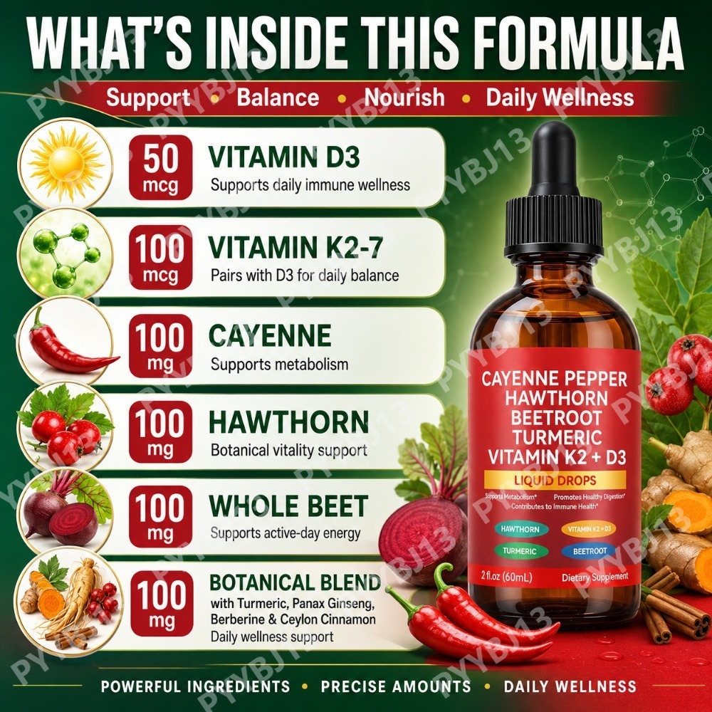 Pepper Drops 60ml Supports Met - Vitamin D3 K2 Drop ulasan dan harga