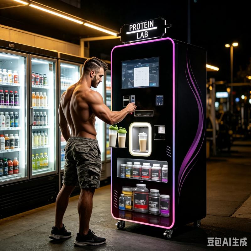 Protein Shake Vending Machine  - Nutrition Fitness Center ulasan dan harga