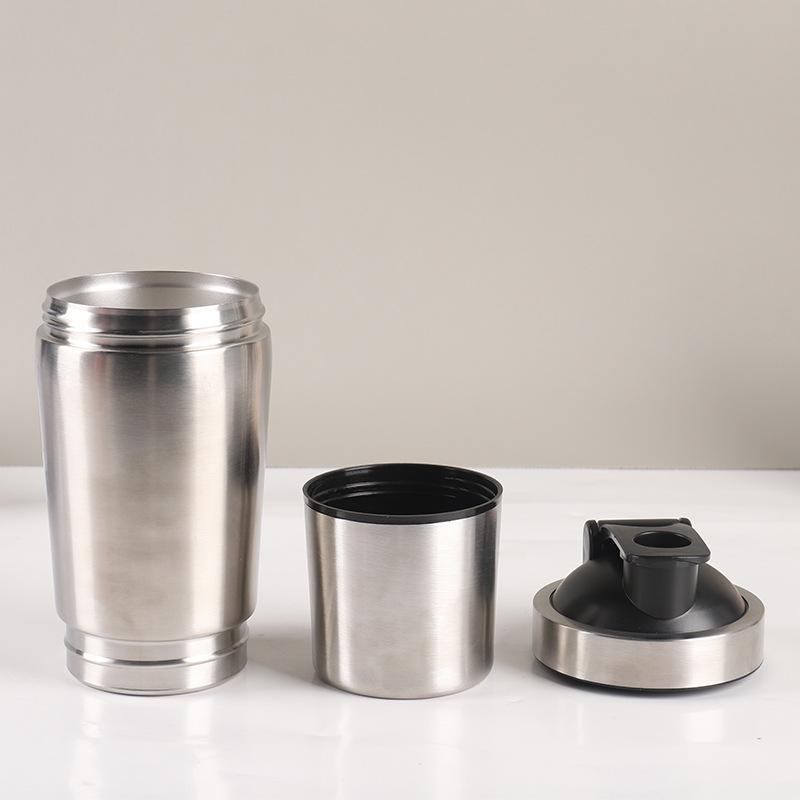 Stainless Steel Protein Shaker - Nutrition Sports Fitness ulasan dan harga