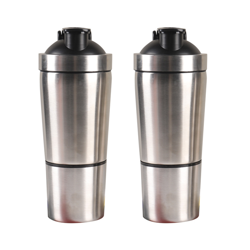 Stainless Steel Protein Shaker - Nutrition Sports Fitness ulasan dan harga