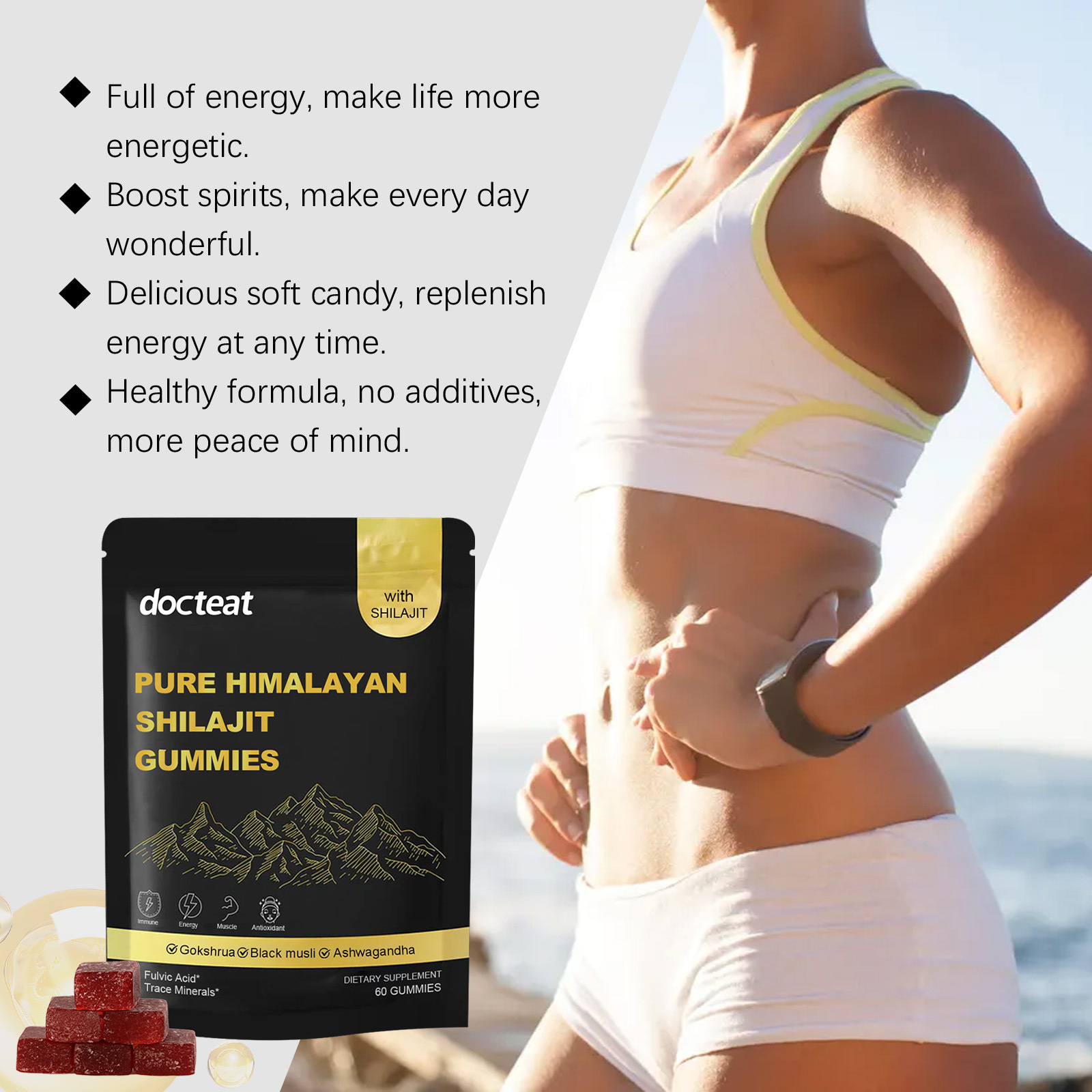 Shilajit Gummies High Potency  - Shilajit Resin Pure ulasan dan harga