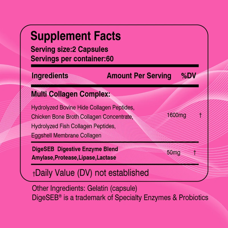 Collagen Complex Capsules - Br - Collagen Peptide Powder ulasan dan harga