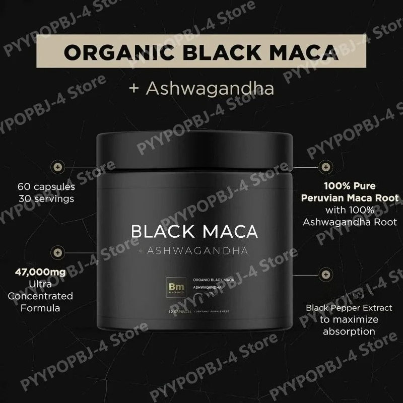 Black Maca Root Extract with A - Shilajit Resin Pure ulasan dan harga