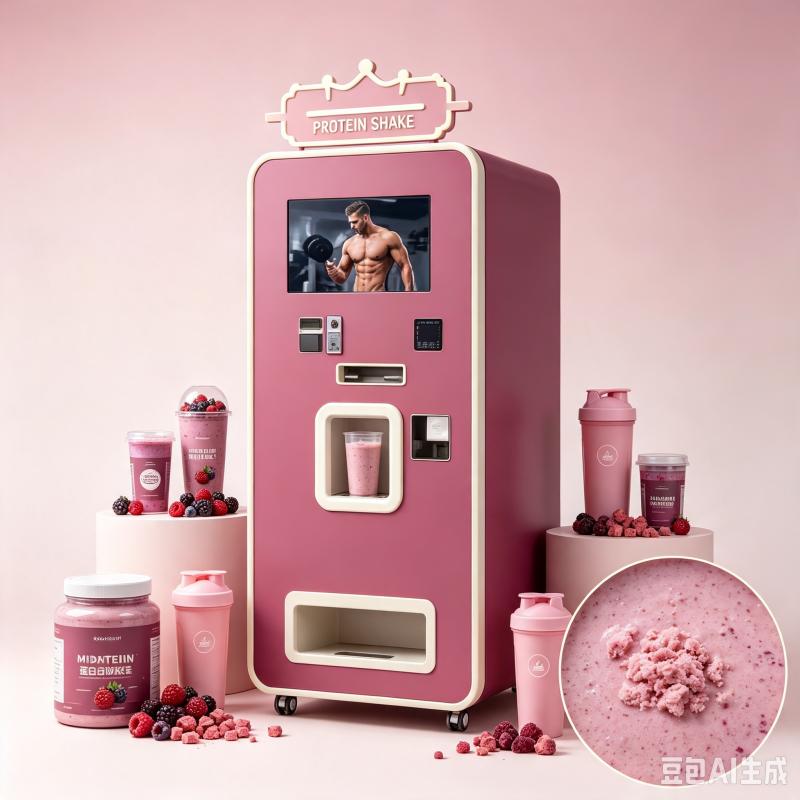Protein Shake Vending Machine  - Nutrition Fitness Center ulasan dan harga
