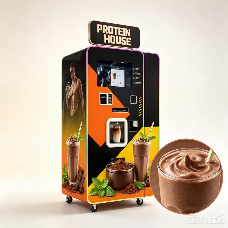 Protein Shake Vending Machine  - Nutrition Fitness Center ulasan dan harga