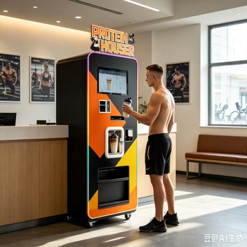 Automatic Protein Shake Vendin - Nutrition Sports Fitness ulasan dan harga