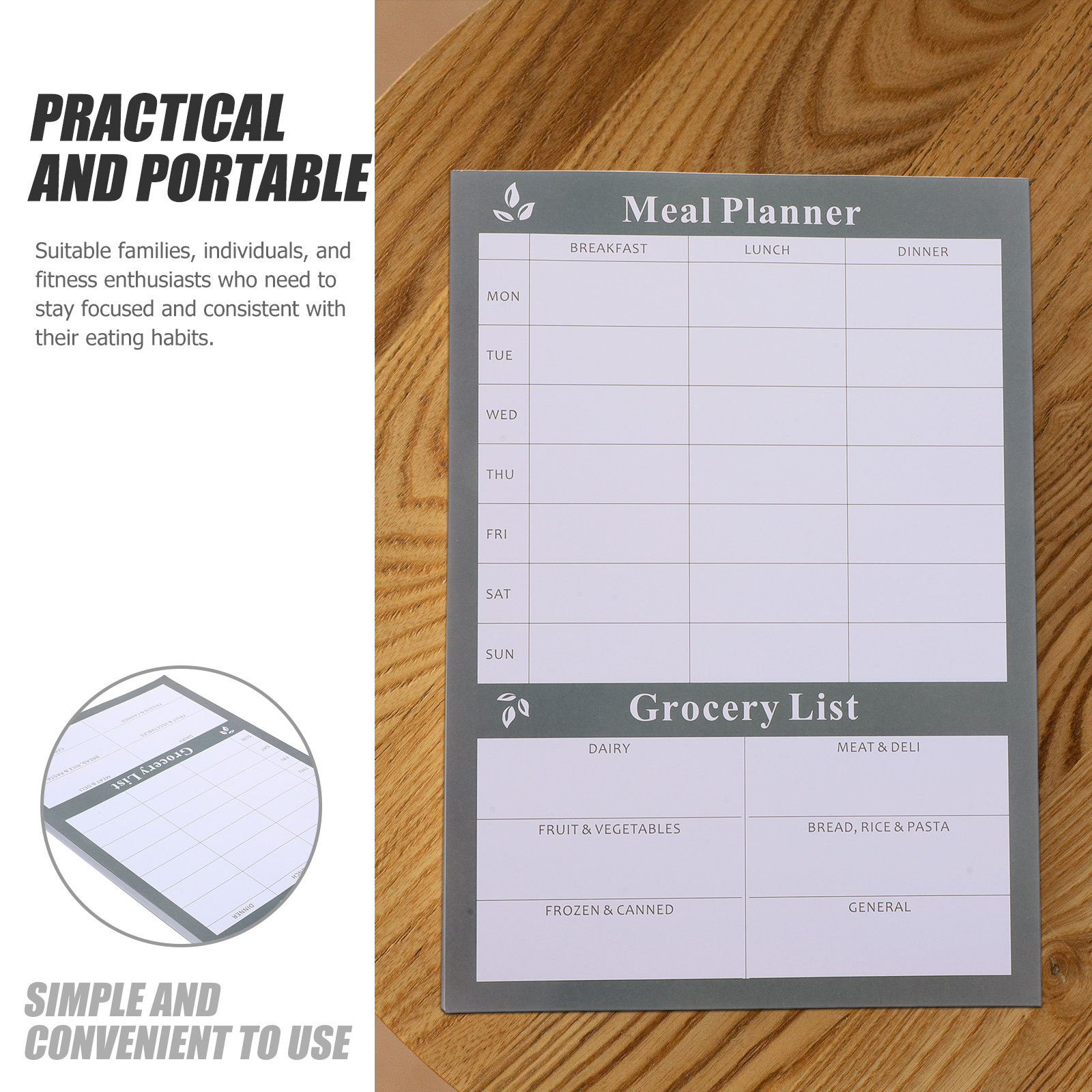 Household Diet Notebook Planne - Fitness With Nutrition ulasan dan harga
