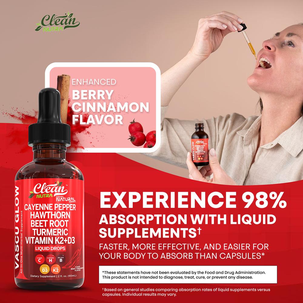 Clean Nutra Cayenne Pepper, Ha - Vitamin D3 K2 Drop ulasan dan harga