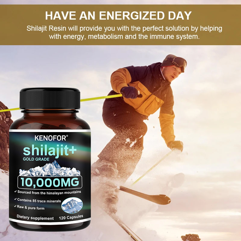 Himalayan Shilajit Capsules 10 - Shilajit Resin Pure ulasan dan harga