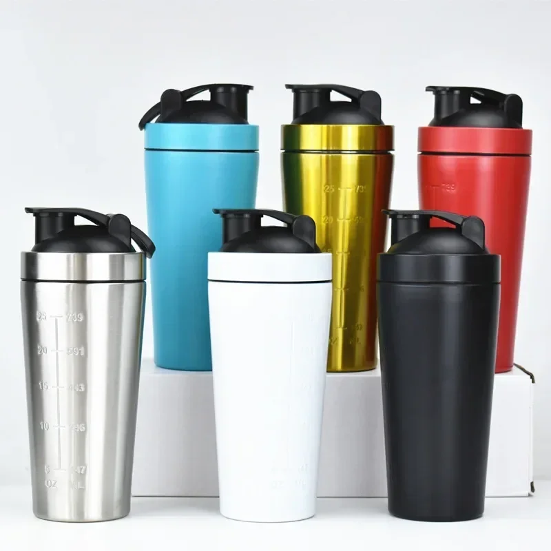 Stainless Steel Protein Shaker - Nutrition Sports Fitness ulasan dan harga