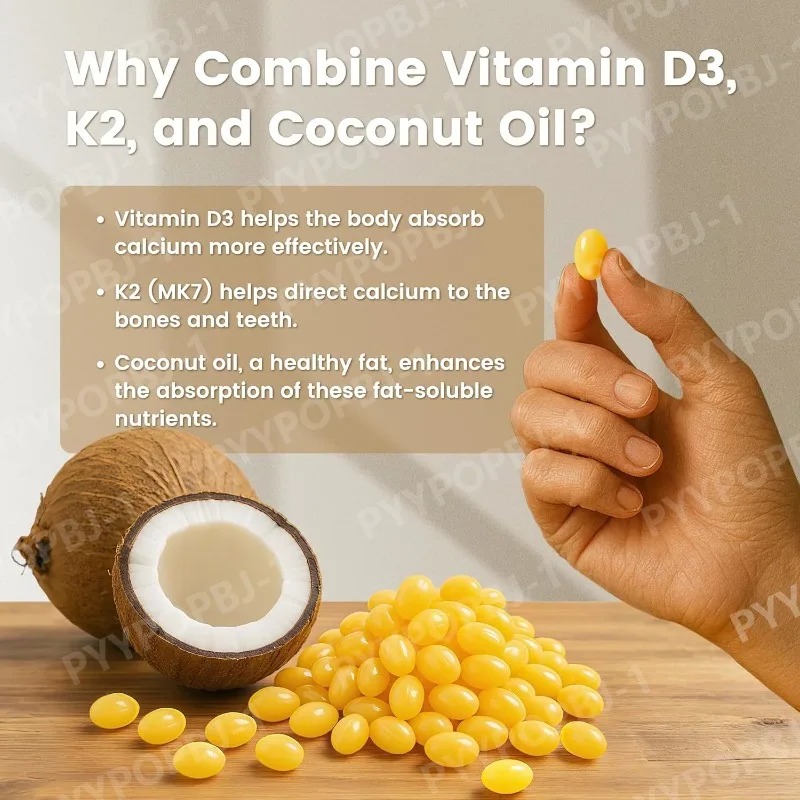 Vitamin D3 K2 Softgels with Co - Vitamin D3 K2 Drop ulasan dan harga