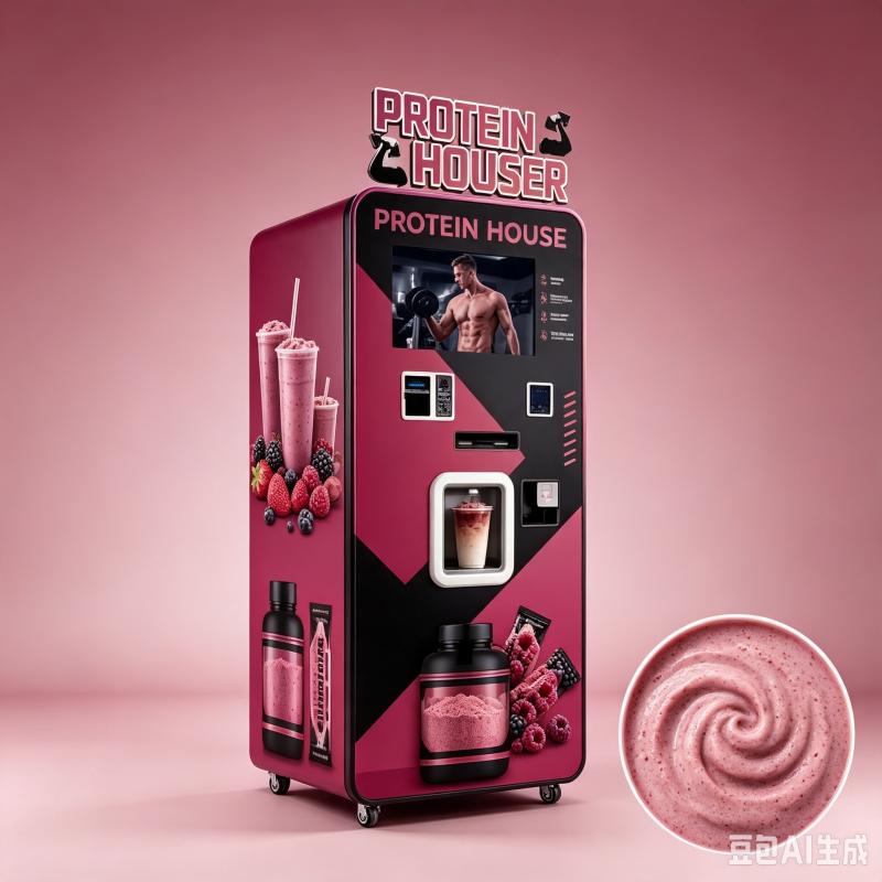 Protein Shake Vending Machine  - Nutrition Sports Fitness ulasan dan harga