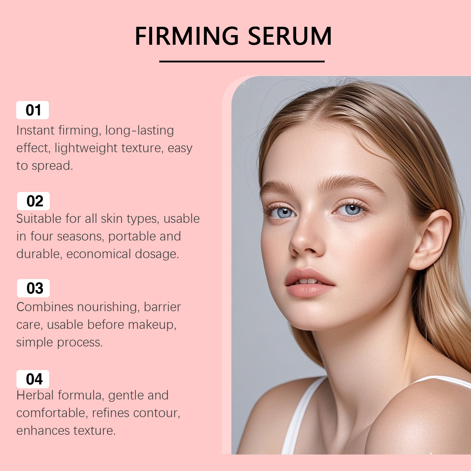 NAD+ Firming Facial Serum Coll - Collagen Peptide Powder ulasan dan harga
