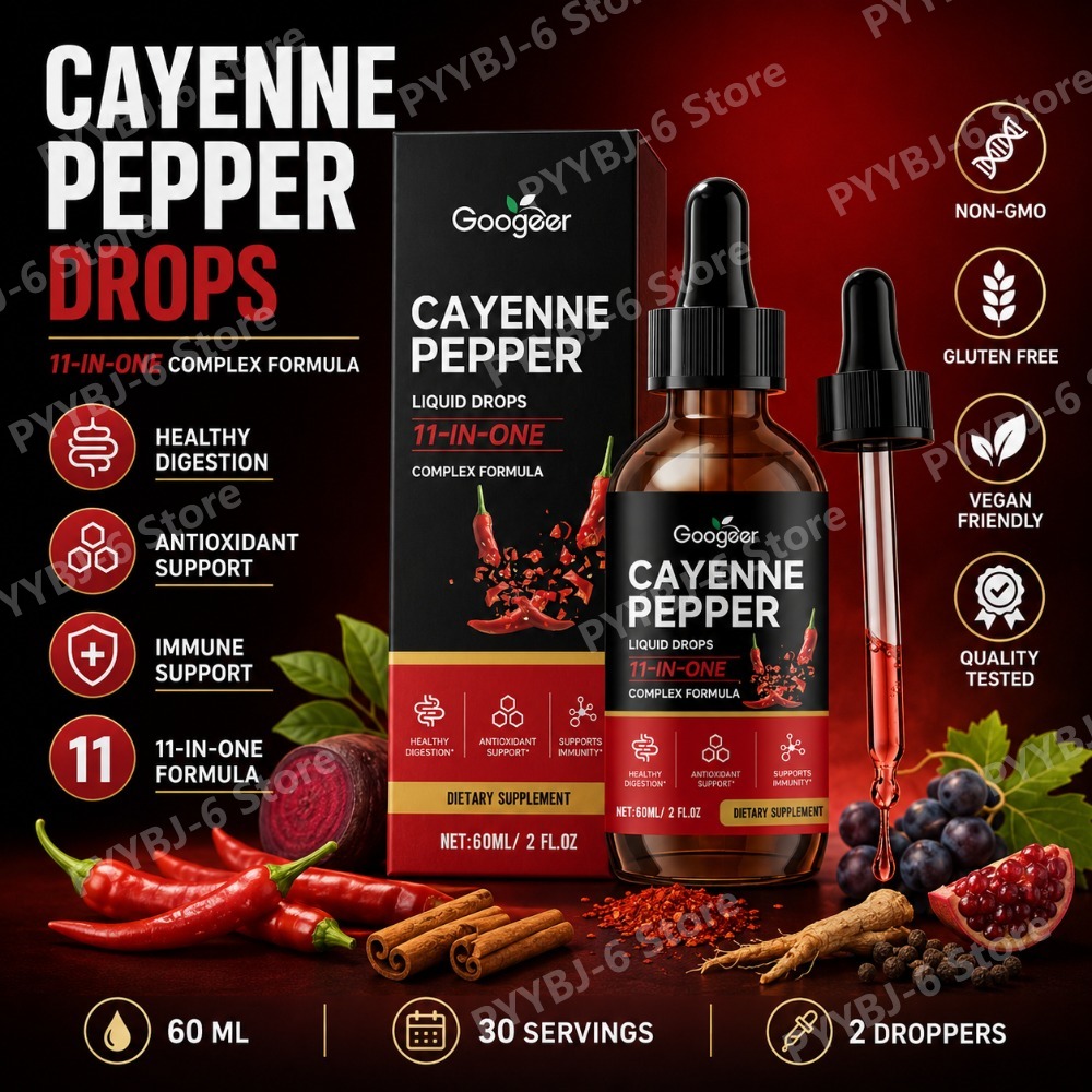 Googeer Cayenne Pepper Liquid  - Vitamin D3 K2 Drop ulasan dan harga