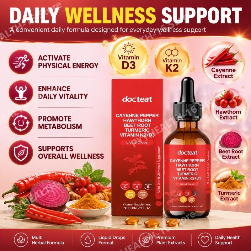 Docteat Vitamin K2+D3 Liquid D - Vitamin D3 K2 Drop ulasan dan harga