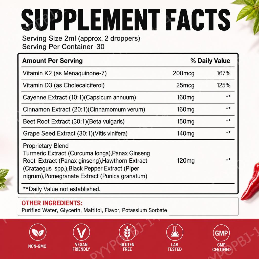Googeer Cayenne Pepper Liquid  - Vitamin D3 K2 Drop ulasan dan harga